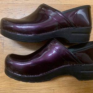 Purple (eggplant) Dansko  never been worn